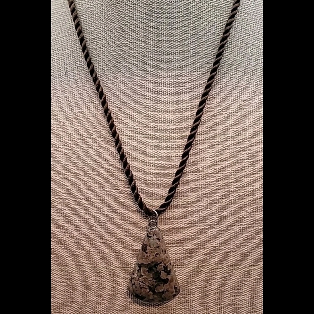 Jasper Pendant Necklace